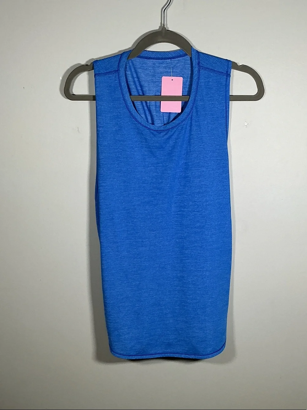 Lululemon Blue Racerback Tank | Open Back Detail | Athletic Top